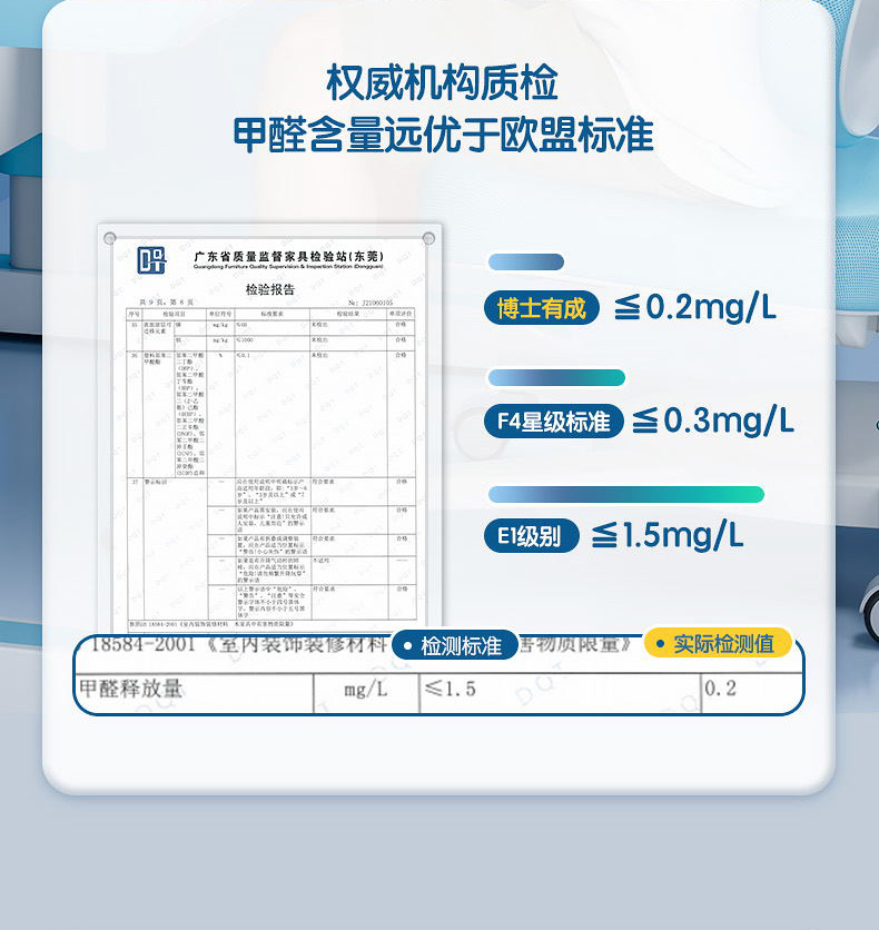 博士12001电动羞羞视频在线看，甲醛含量优于标准